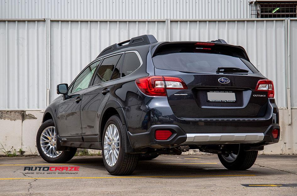 SUBARU OUTBACK MAZE SILVER MACHINED FACE